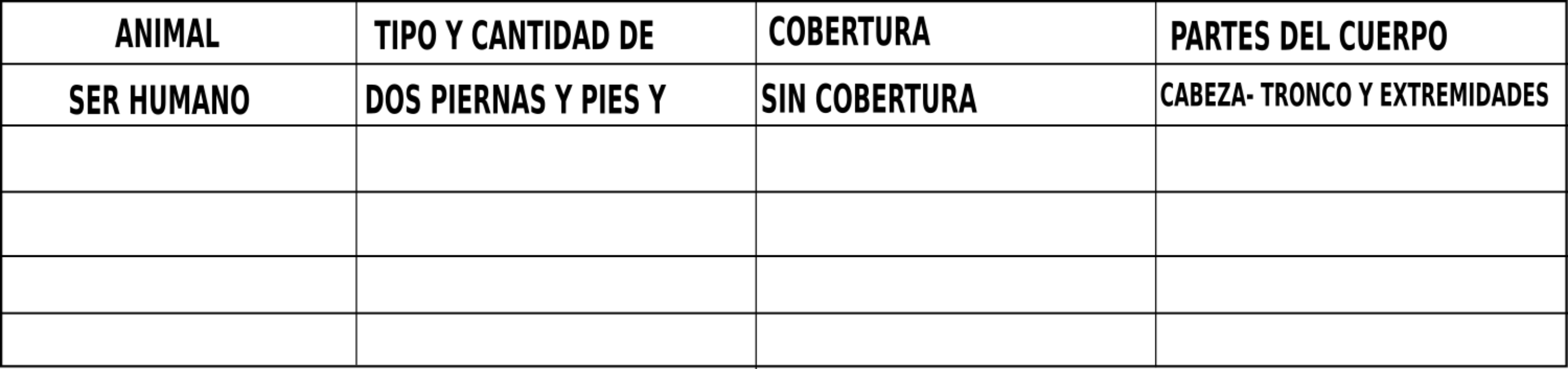 completamos animales 