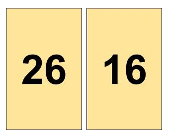 numeros 26