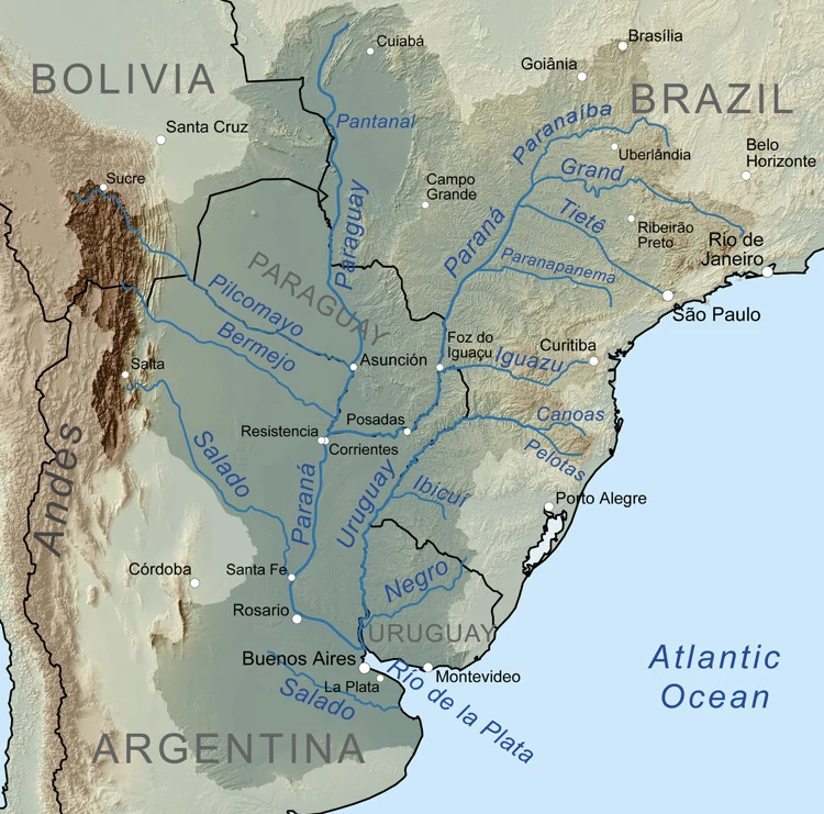 mapa fisico