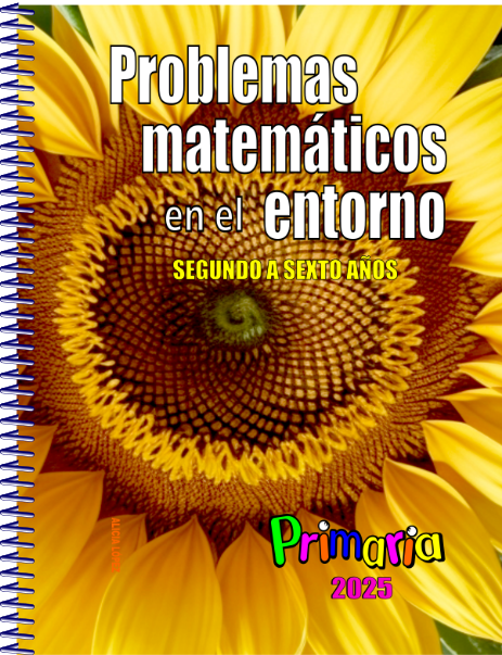 tapa libro primaria Problemas matemáticos