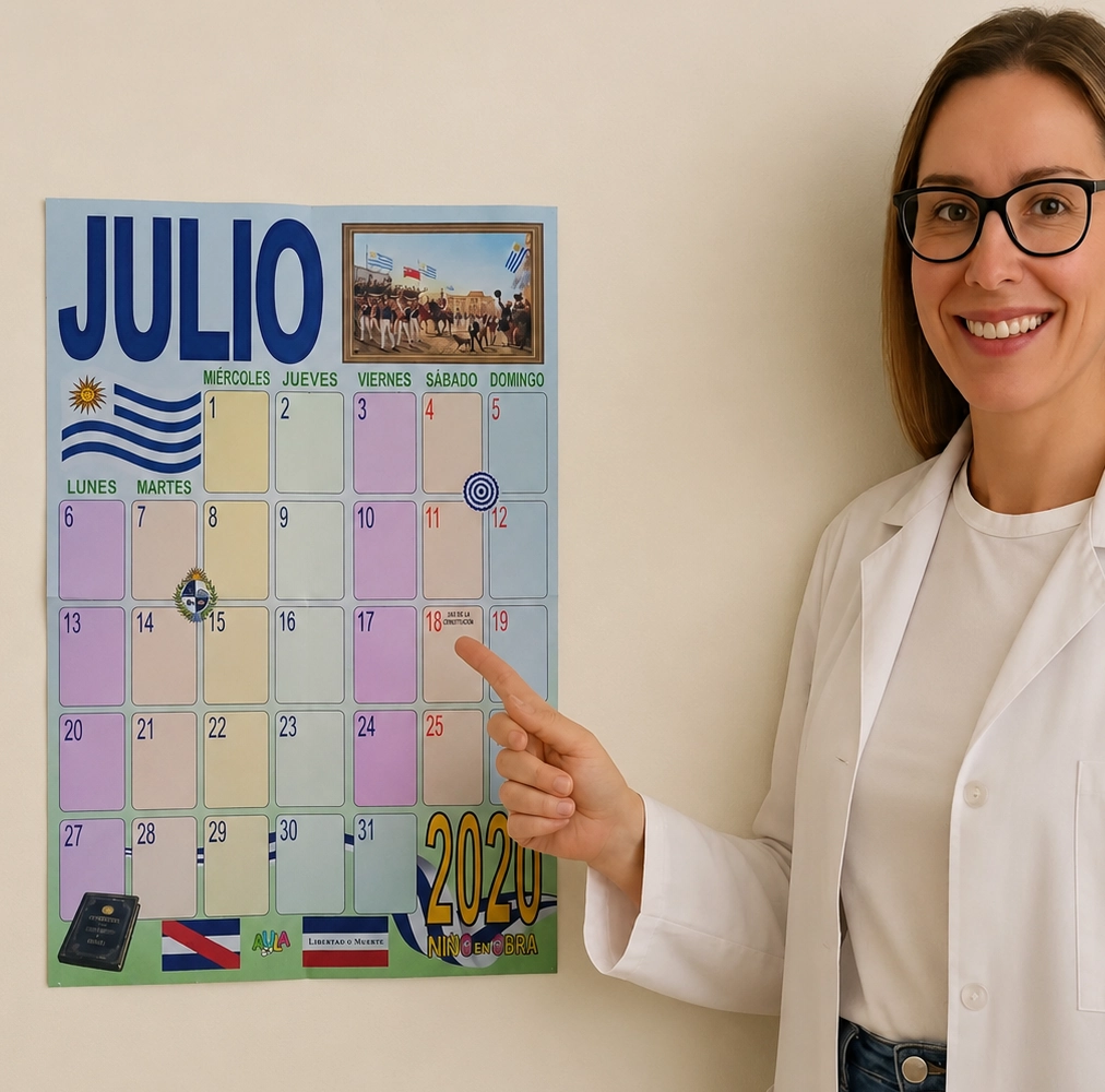 Calendario Aula julio 2026