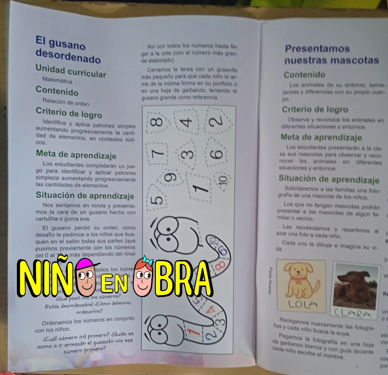 planificacion matemáicas nivel inicial uruguay